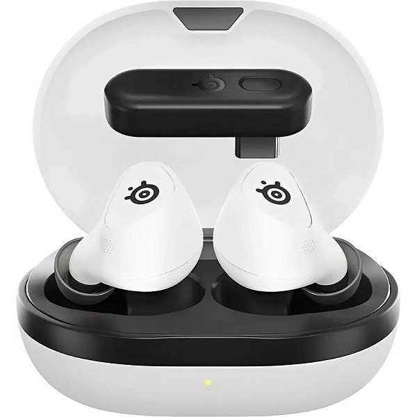 Fone de ouvido Gamer SteelSeries Arctis Gamebuds 61708 - Branco