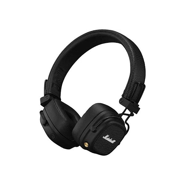 Fone de Ouvido Marshall Major V CSM20019 - Bluetooth - com Microfone - Preto