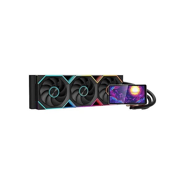 Cooler Líquido Jungle Leopard PF 360 Argb 360 MM 5.5" para CPU - Preto
