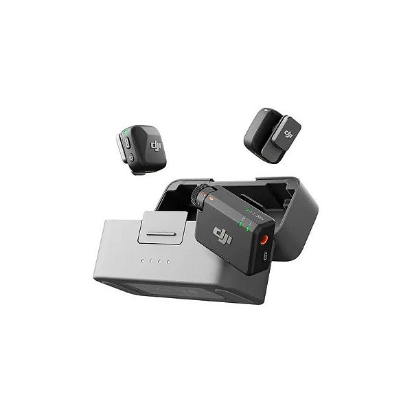 Microfone Sem Fio Dji Mic Mini Preto
