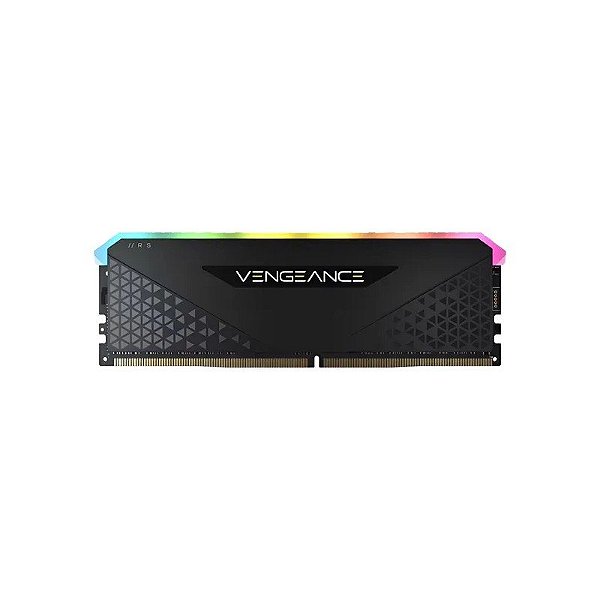 Memória RAM DDR4 Corsair Vengeance RGB RS 3200 MHZ 16 GB - Preto (CMG16GX4M1E3200C16)