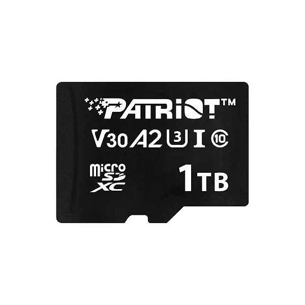 Cartão de Memória Micro SD Patriot VX Series 1TB 90MB/s - PSF1TBVX32MCX