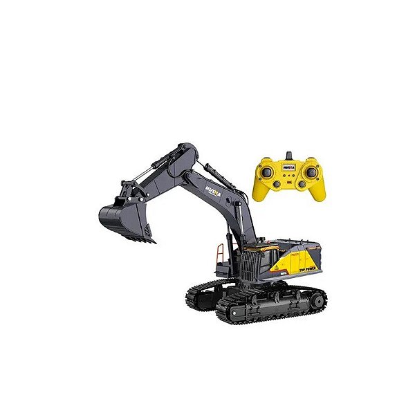 Escavadeira Huina 1/14 com Esteira 22CH 1592
