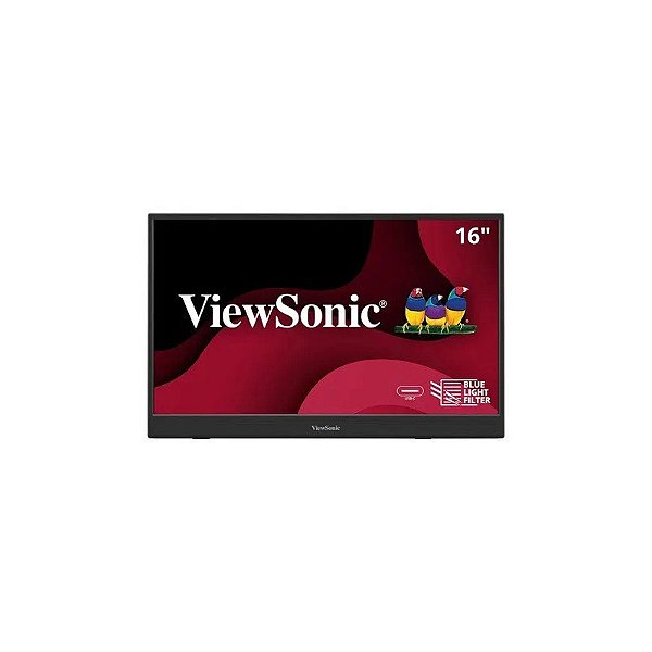 Monitor Portátil Viewsonic VA1653 60HZ 16 Polegadas