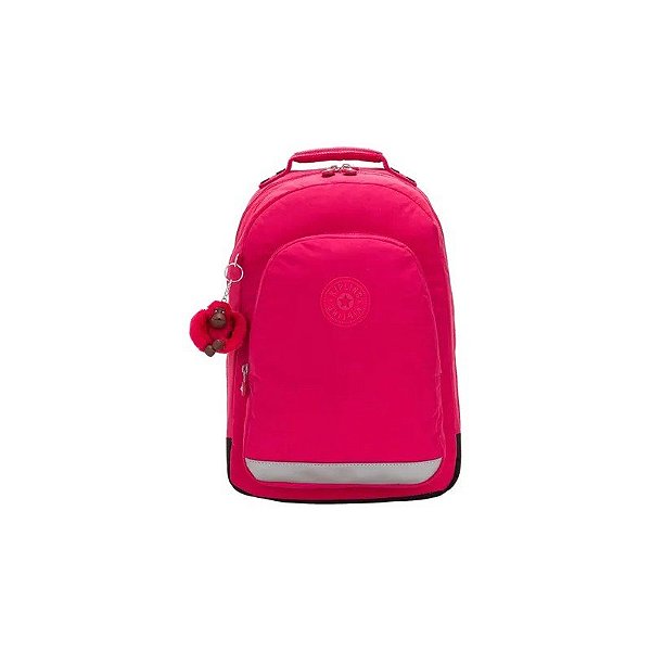 Mochila Kipling Sala de Aula Jungle Rosa Verdadeiro