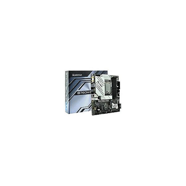 Placa-mãe Biostar B760M-Silver Soquete LGA 1700 / DDR5