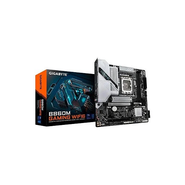 Placa Mãe Intel 1851 Gigabyte B860M Gaming WIFI6 DDR5