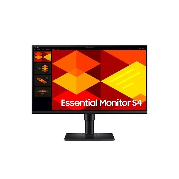 Monitor 24 Samsung LS24D402GANXGO Série 4 FHD/100Hz/IPS S40GD