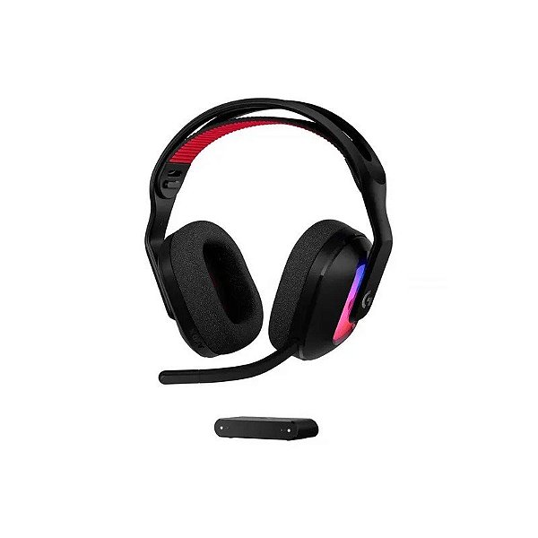 Kit Headset Gamer Logitech Astro A20 X 939-002246 RGB Wireless - Preto