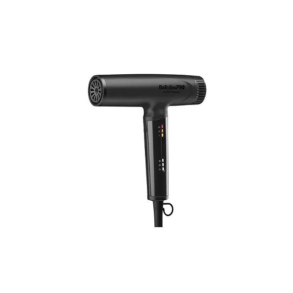 Secador de Cabelo Babyliss Pro Nano Titanium Digital Compacto e Leve Preto Bivolt