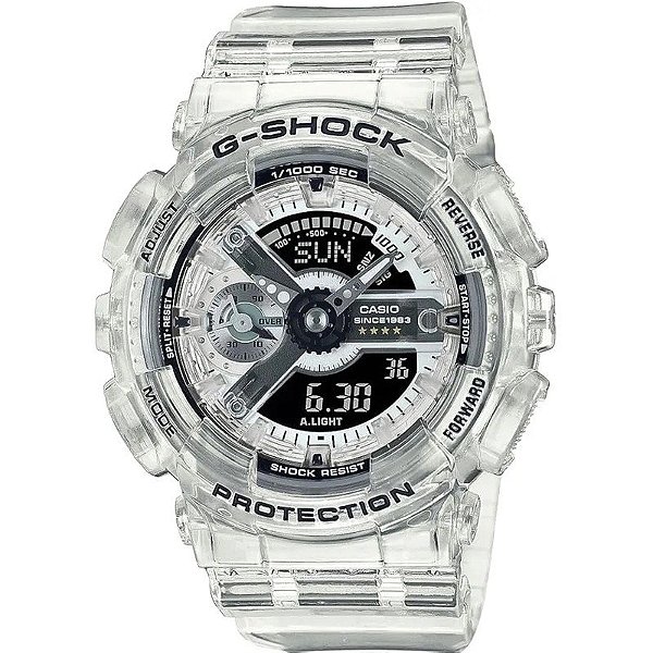 Relógio Casio GMA-S114RX-7ADR Feminino - Analógico/Digital