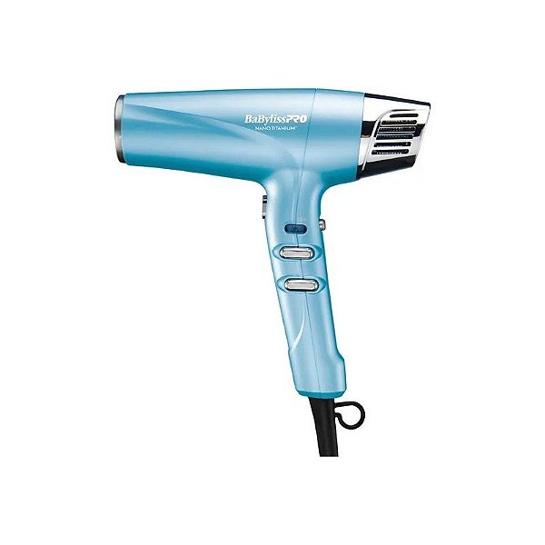 Secador de cabelo Babylisspro Nano Titanium BNTMB9100UZ 220V Preto e Azul