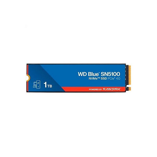 SSD M.2 1TB WD Blue SN5100 WDS100T5B0E PCI Express 4.0