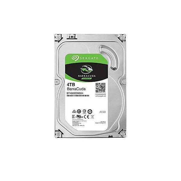 Disco Rígido 4TB Seagate Barracuda SATA3 5400RPM 256MB ST4000DM004