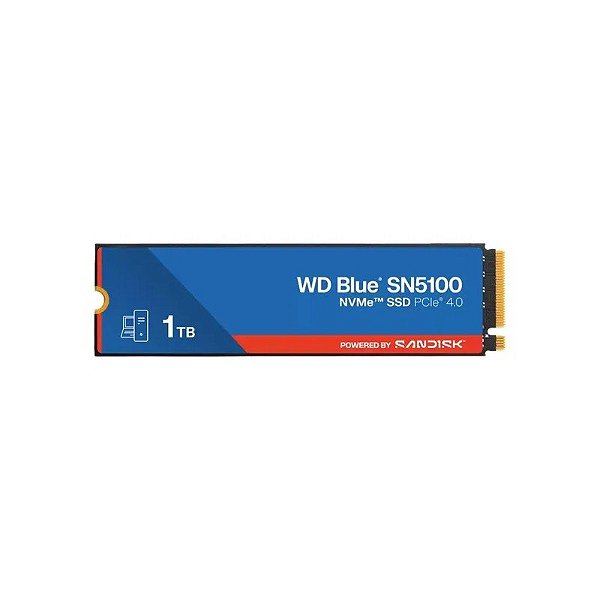 SSD M.2 Nvme Sandisk WD Blue SN5100 7100 MB/s 1 TB (WDS100T5B0E)