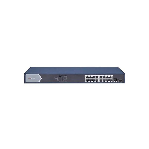 Switch Hub Hikvision 16P 10/100/1000MBP Poe SFP DS-3E0518P-e
