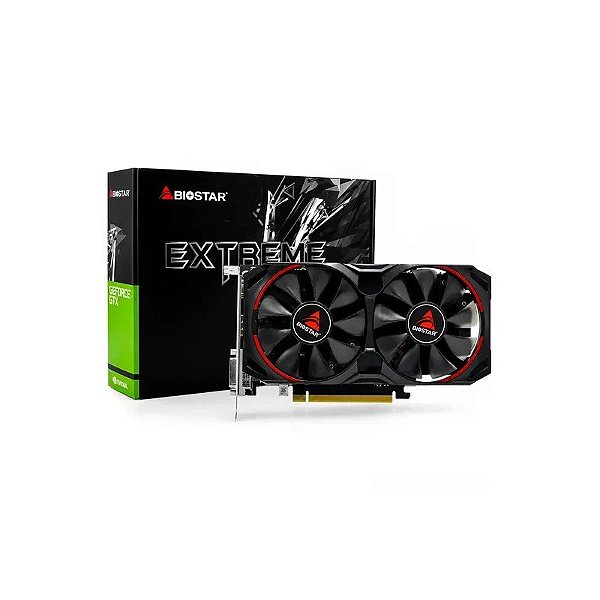 Placa de Vídeo Biostar Extreme Gaming Nvidia Geforce GTX-1050TI 4GB GDDR5 - VN1055TF41