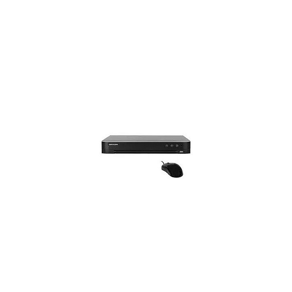 Gravador Digital de Vídeo (DVR) de Vigilância IDS-7216HQHI-M1/XT Turbo HD Pro 16CH/HDMI/VGA/USB/Lan - Preto + Mouse