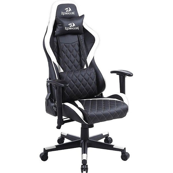 Silla Gaming Redragon Gaia C211-BW (Ajustable) Negro/Blanco