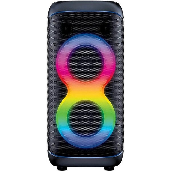 Caixa de Som JVC XS-KY425PB Bluetooth 180W USB/SD/TWS - Bivolt