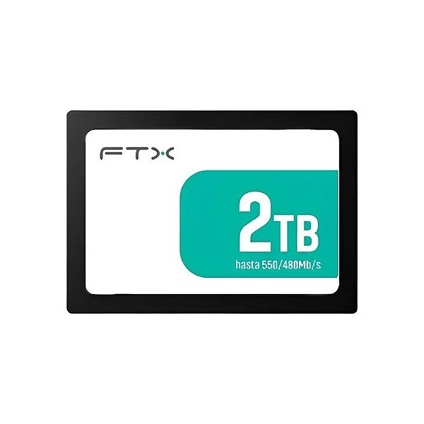 SSD 2.5" FTX P3 SATA III 550-470 MB/s - Preto