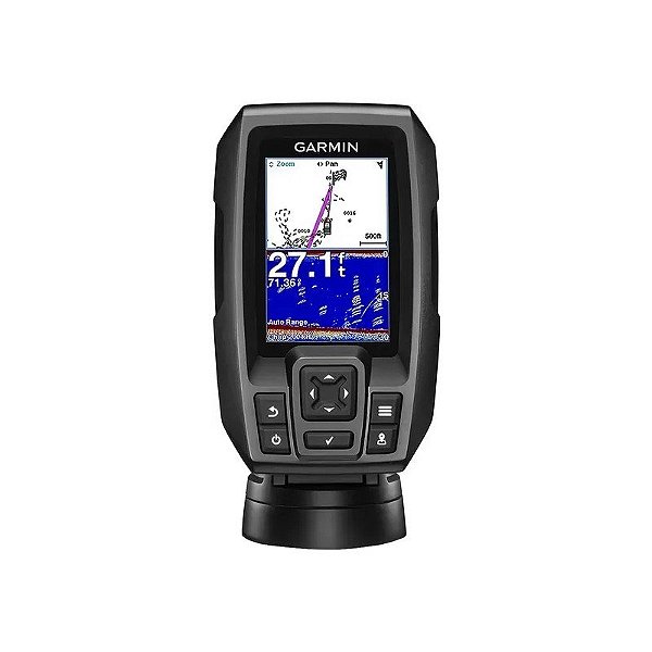 Kit de Sonar para Pesca Garmin Striker 4 com GPS + Transdutor 010-01550-01