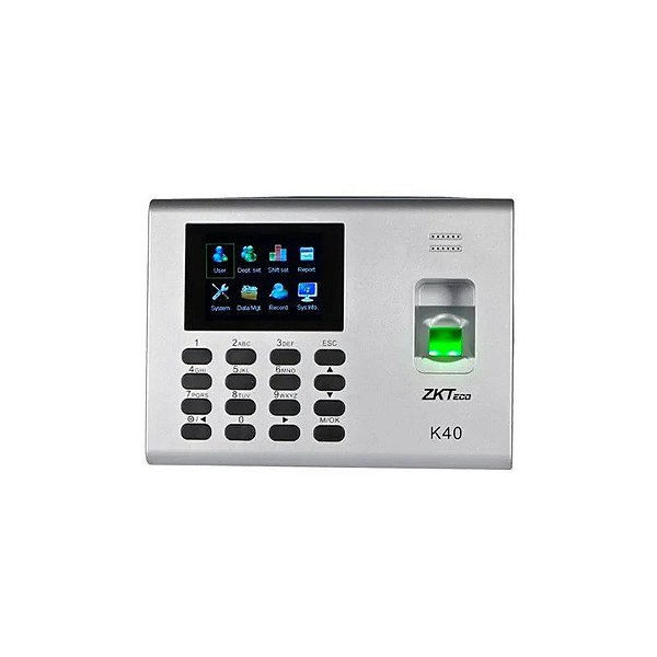 Leitor Biométrico Zkteco K40-Id