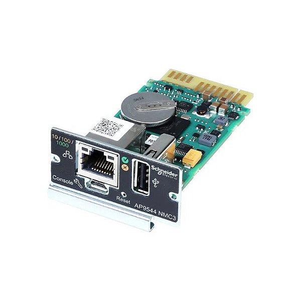 Cartão de Gerenciamento de Rede para Easy UPS Apc AP9544 Monofásico