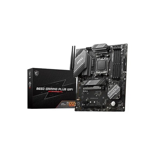 Placa Mãe AMD AM5 MSI B650 Gaming Plus Wifi ATX DDR5