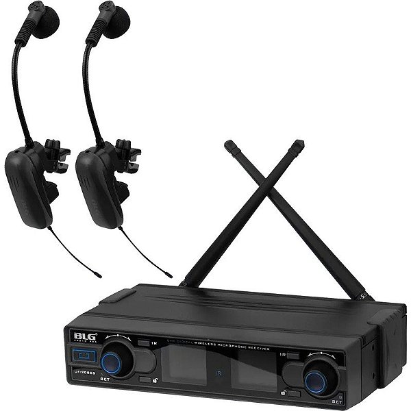 Microfone Sem Fio para Instrumento de Sopro BLG UF-2080S