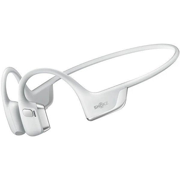 Fone de ouvido Shokz OpenRun Pro 2 Prata - Tecnologia de condução óssea