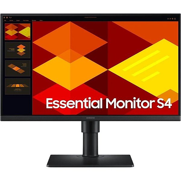 Monitor Samsung 27" Essential S4 LS27D402GANXGO 5ms/100Hz/FHD/HDMI/DP