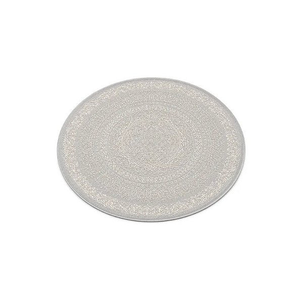 Tapete Redondo de Seda Turco Borrego Clássico Imperial 200 CM