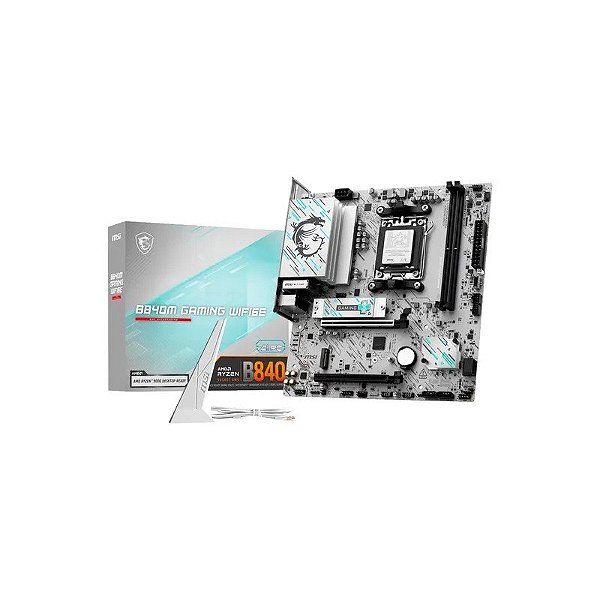 Placa Mãe MSI B850M Gaming WIFI6E DDR5 Socket AM5 Chipset AMD B850 Micro ATX