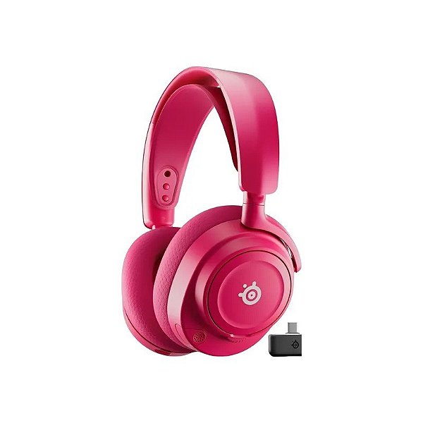 Fone de Ouvido Gamer Sem Fio Steelseries Arctis Nova 7P - Magenta
