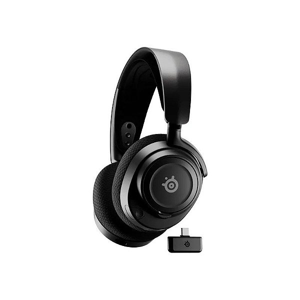 Fone de Ouvido Gamer Steelseries Arctis Nova 7 61730 Sem Fio - Preto