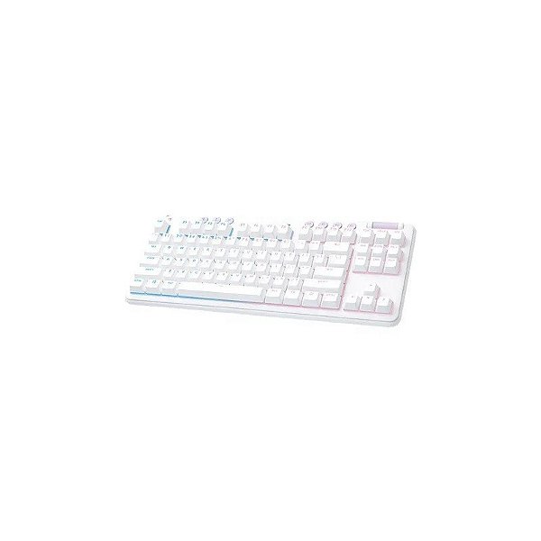 Teclado Logitech G715 Mecânico Sem Fio para Jogos White Mist