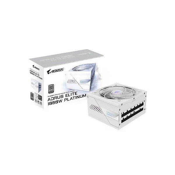 Fonte 1000W Gigabyte GP-AE1000PM PG5 Ice 80+ Platina GP-AE1000PM 80+ Platina