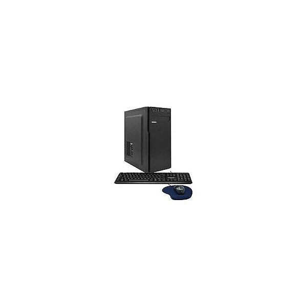 Computador Montado Intel Core i7 2600 de 3.4 GHZ 16GB de RAM / 120GB SSD + Mouse / Teclado / Mouse Pad - Preto