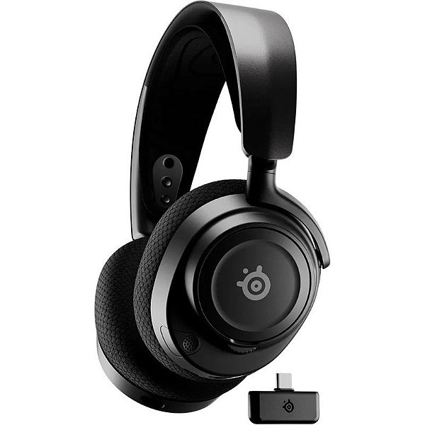 Fone de ouvido Gamer SteelSeries Arctis Nova 7 Wireless Gen 2 61730 - Preto
