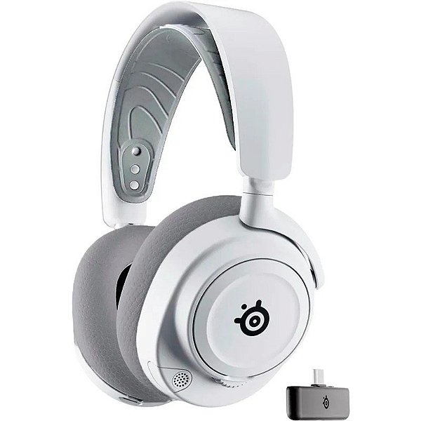 Headset Gaming SteelSeries Arctis Nova 7 Wireless Gen 2 61731 - Blanco