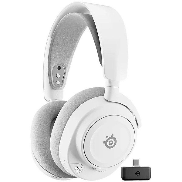 Fone de Ouvido Gamer SteelSeries Arctis Nova 7P Wireless Gen 2 61745 - Branco