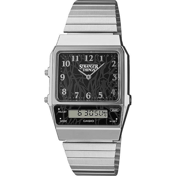 Relógio Casio AQ-800EST-1ADR Stranger Things Analógico - Feminino