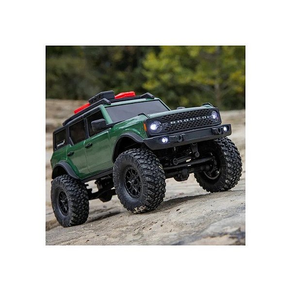 Carro Axial 1/24 SCX24 Ford Bronco 4WD RTR Crawler Verde AXI00006V2T5