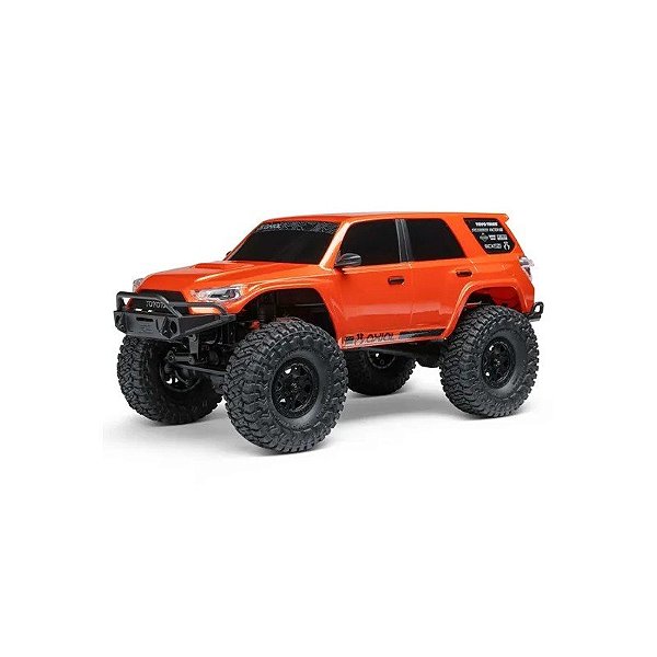 Carro Axial 1/24 SCX24 Toyota 4Runner RTR 4WD Laranja AXI-2035T1