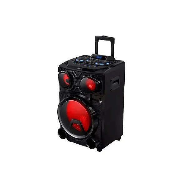 Caixa de Som Philips TAX3305/77 - USB/Aux - Bluetooth - 100W - 12" - Preta