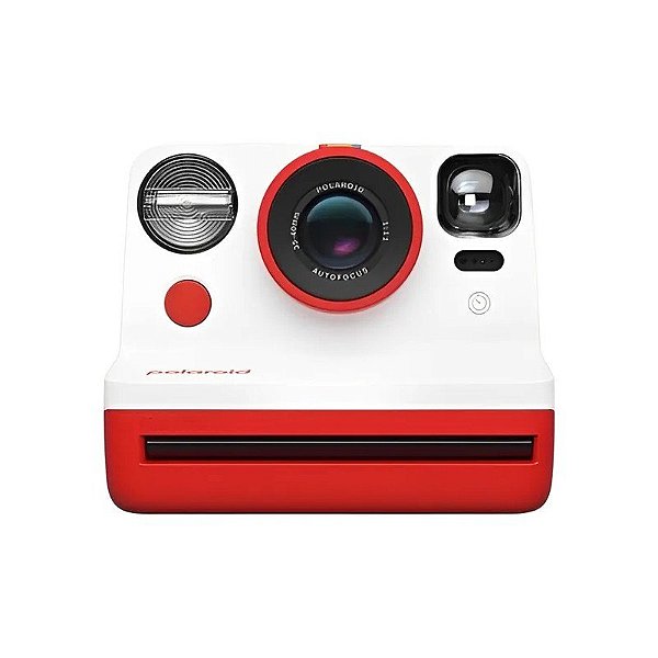 Câmera Polaroid Now Geração 2 - Vermelho/Branco