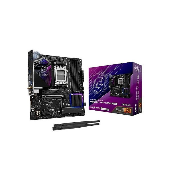 Placa-Mãe Asrock B850M Riptide WiFi AM5 DDR5