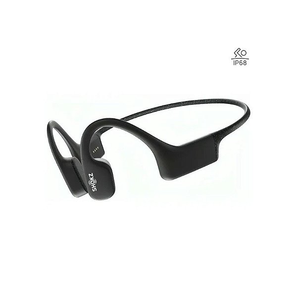 Fone de Ouvido MP3 de Condução Óssea Shokz Openswim S700 para Natação - Preto