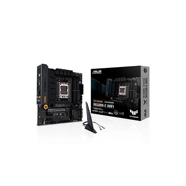 Placa-mãe Asus B650M-E TUF Gaming WiFi DDR5/HDMI/DP 2 M.2 para AM5